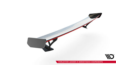Carbon Spoiler With External Brackets Uprights suitable for Toyota GR86 / Subaru BRZ Mk2
