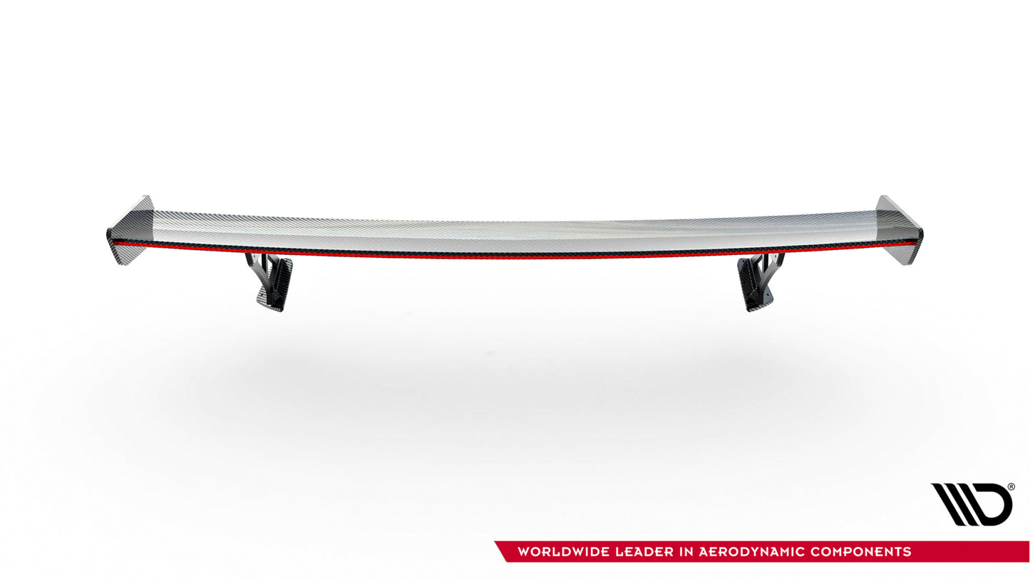 Carbon Spoiler With External Brackets Uprights suitable for Toyota GR86 / Subaru BRZ Mk2