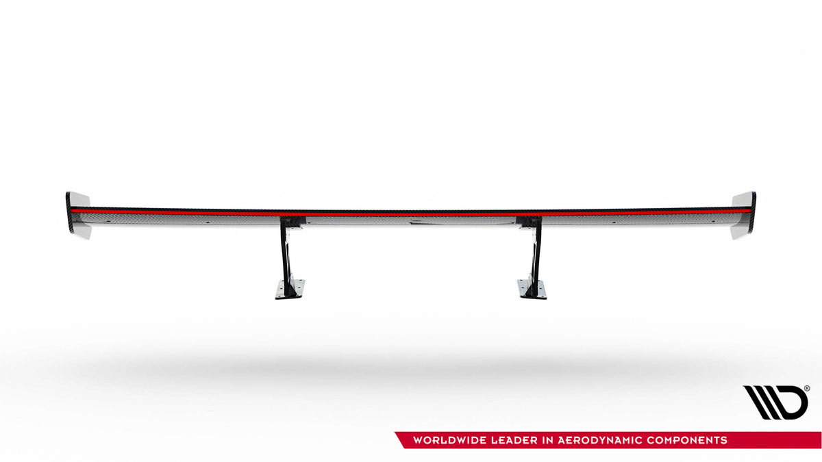 Karbonowy Spoiler Z Wewnętrznymi Wspornikami + LED pasujący do Toyota GR86 / Subaru BRZ Mk2
