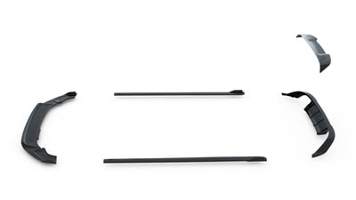 Set Of Splitters V.1 Volkswagen Golf R Hatchback Mk7 Facelift
