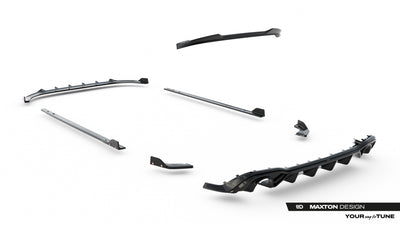 Set of Splitters V.2 Volkswagen Golf GTI Mk8 Facelift