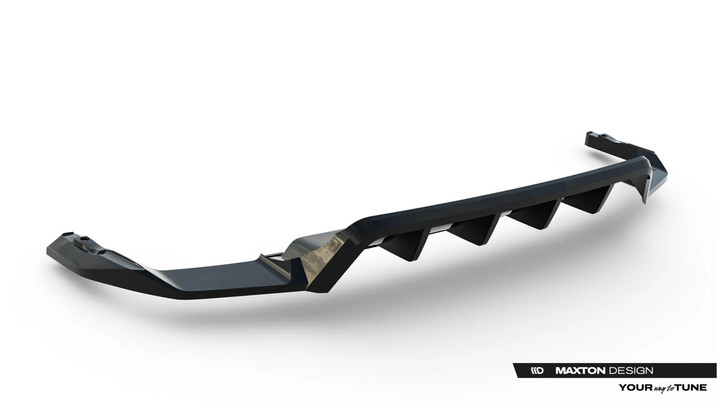 Arriere Splitter (avec une barre verticale) Volkswagen Touareg Elegance Mk3 Facelift