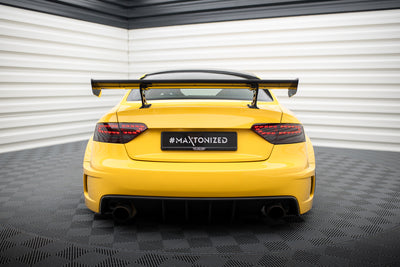 Carbon Spoiler With Internal Brackets Uprights suitable for Audi A5 Coupe 8T