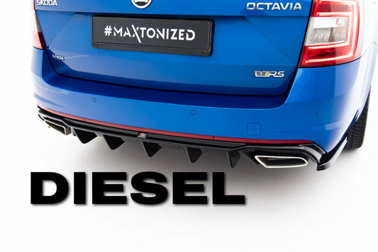 Rear Valance V.2 Skoda Octavia RS Mk3 / Mk3 FL Hatchback / Estate