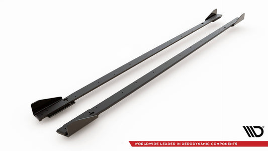 Street Pro Side Skirts Diffusers + Flaps Volkswagen Golf GTI Clubsport Mk8 Facelift