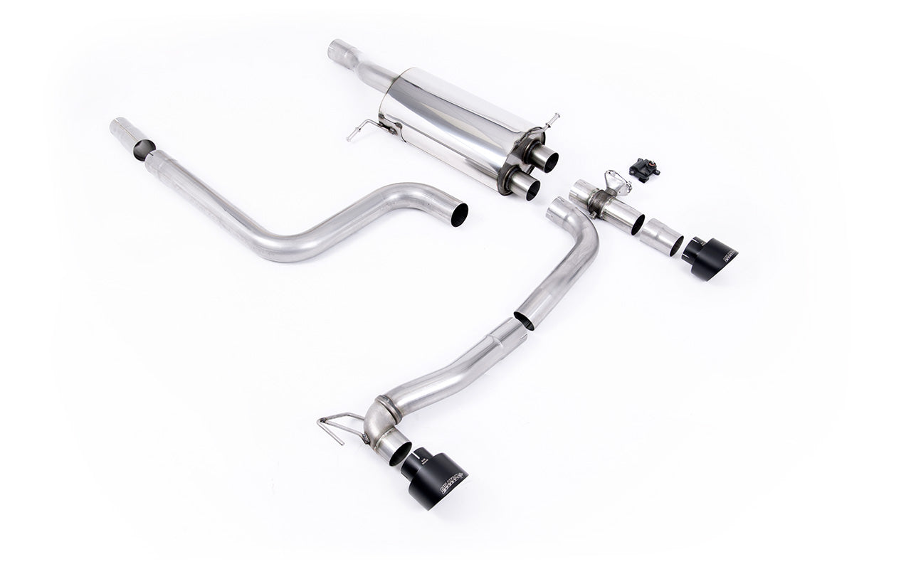 Heckansatz + Milltek Sport Auspuffverlängerung Ford Fiesta ST Mk8 + GPF System