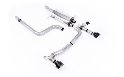Heckansatz + Milltek Sport Auspuffverlängerung Ford Fiesta ST Mk8 + GPF System