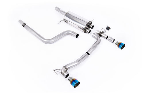 Heckansatz + Milltek Sport Auspuffverlängerung Ford Fiesta ST Mk8 + GPF System