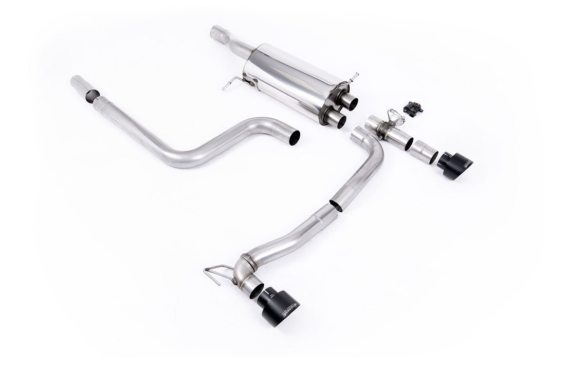 Rear Valance + Miltek Sport Exhaust suitable for Ford Fiesta ST Mk8