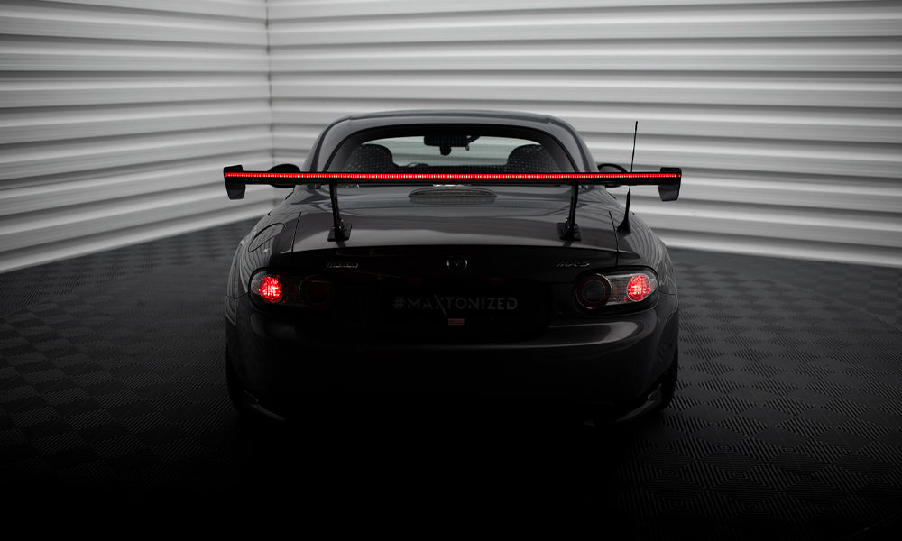 Carbon Spoiler + LED suitable for Mazda MX5 Hardtop NC(MK3)