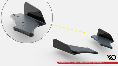 Street Pro Heck Diffusor Seite + Flaps Audi RS3 8V Sportback