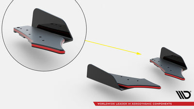 Street Pro Heck Diffusor Seite + Flaps Audi RS3 8V Sportback