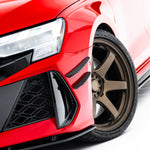 Front Bumper Wings (Canards) Audi RS3 Sedan 8Y Facelift