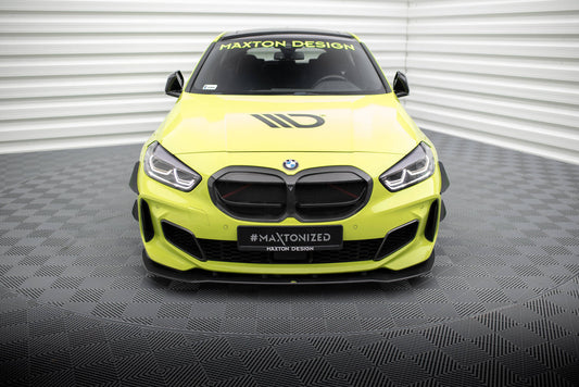 Front Bumper Wings (Canards) BMW 1 M-Pack / M135i / 128ti F40