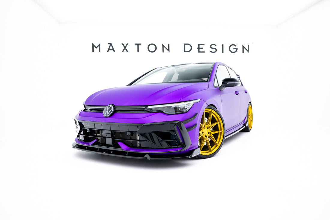 Front Bumper Wings (Canards) Volkswagen Golf R Hatchback / Variant Mk8 ...