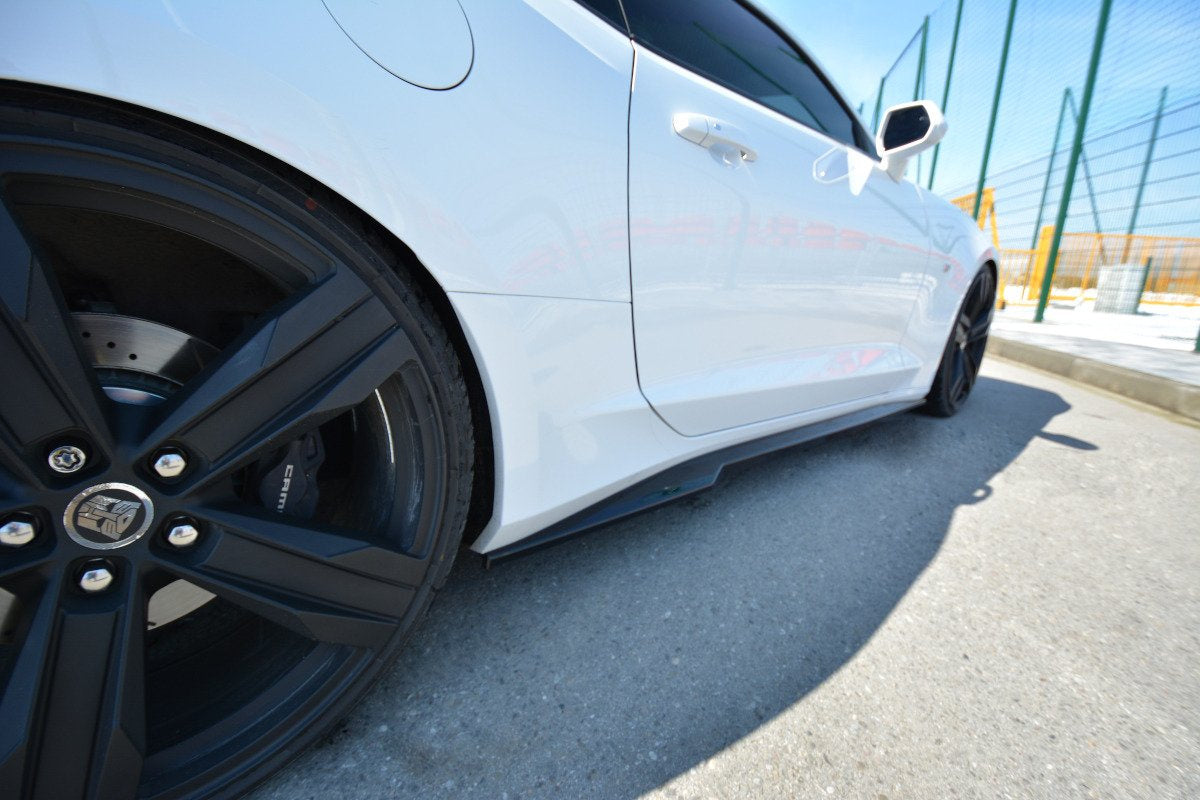 SIDE SKIRTS DIFFUSERS CHEVROLET CAMARO 6TH-GEN. PHASE-I 2SS COUPE ...