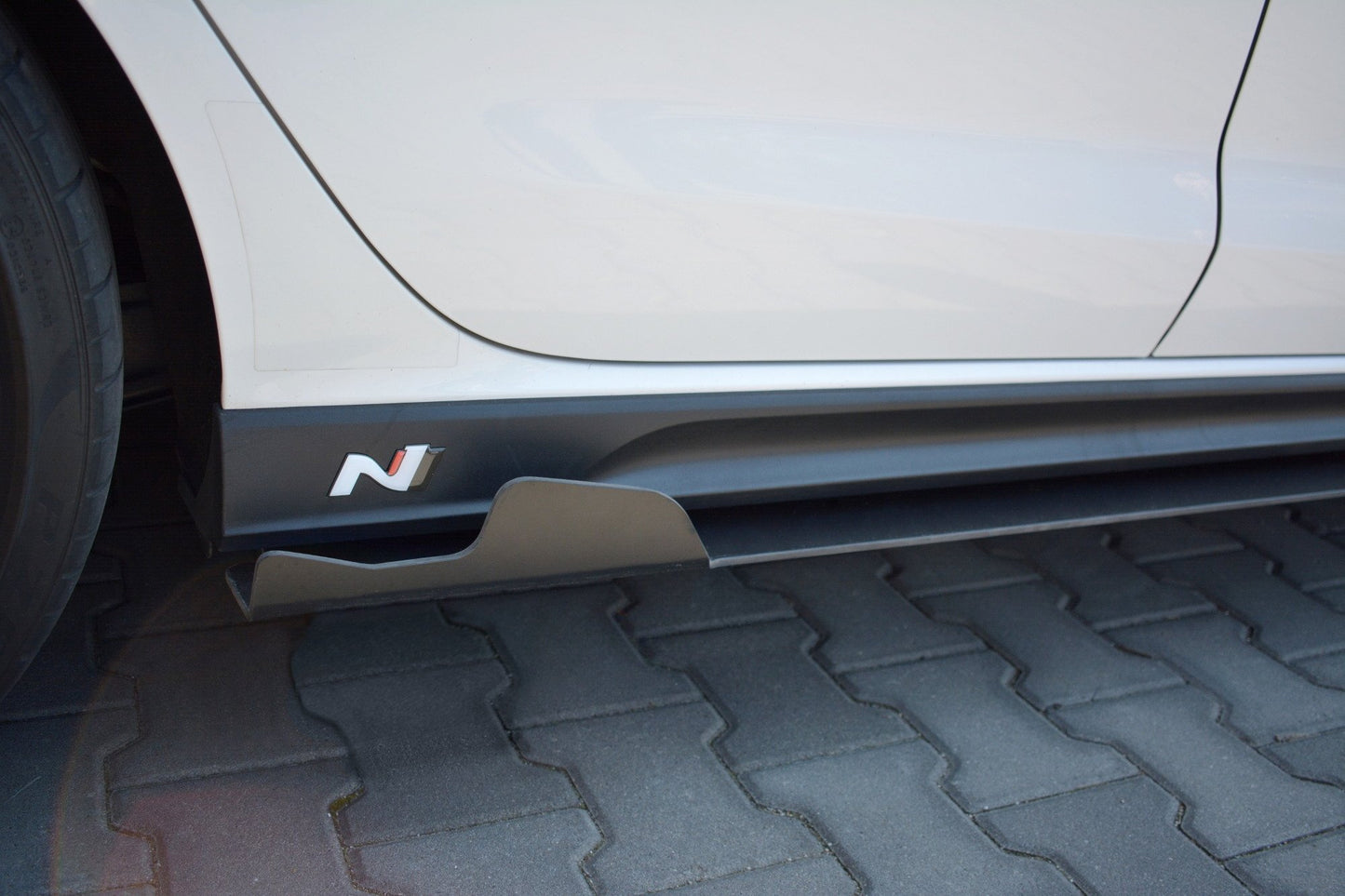 RACING SIDE SKIRTS DIFFUSERS HYUNDAI I30 Mk3 N 