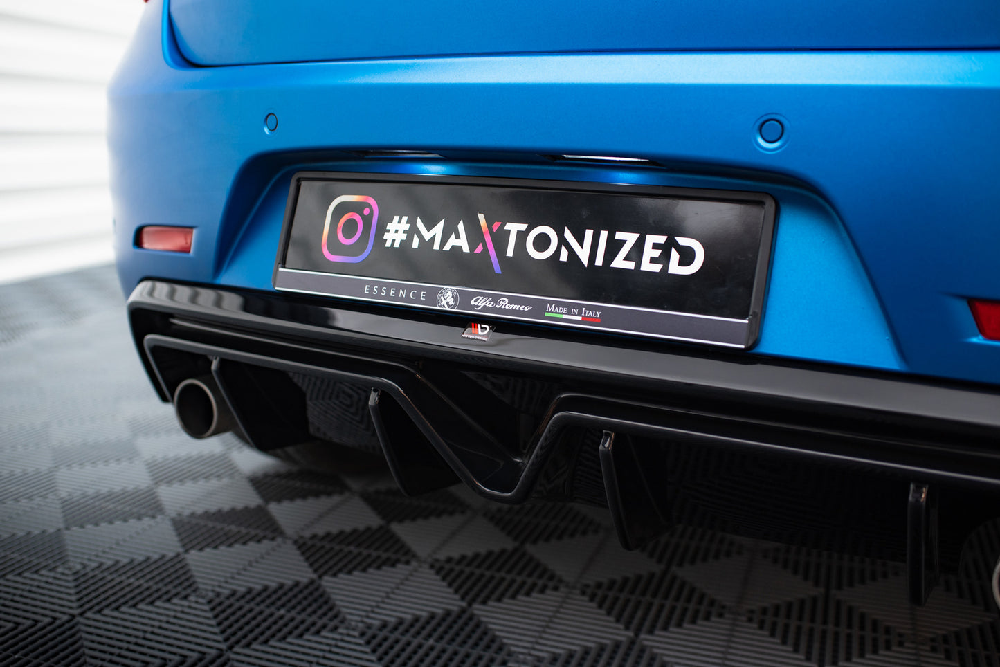 Rear Valance Alfa Romeo Giulietta (Exhaust On Both Sides Version)