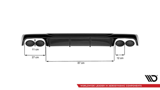 Rear Valance Audi A6 S-Line / S6 C8 / C8 Facelift