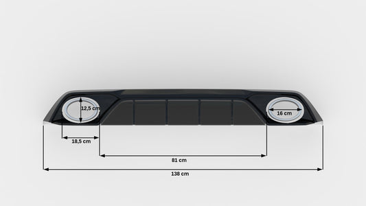 Rear Valance Audi RS3 8Y