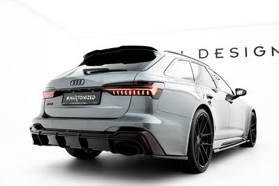 Rear Valance Audi RS6 C8 / C8 Facelift  (Version with towbar)