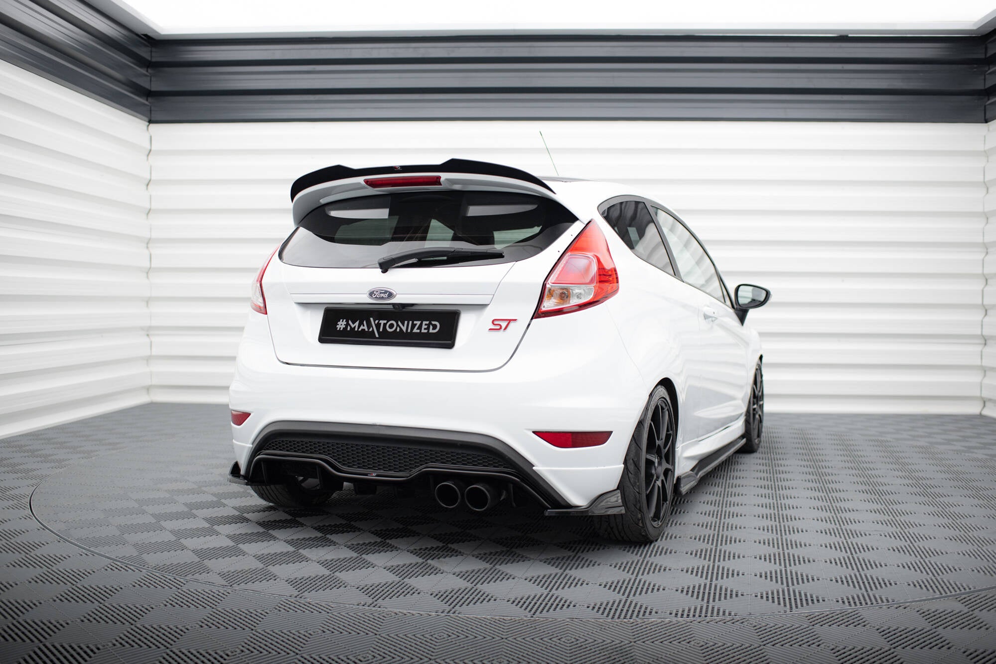 Rear Valance Ford Fiesta ST (3 door version) Mk7 Facelift – Maxton Design