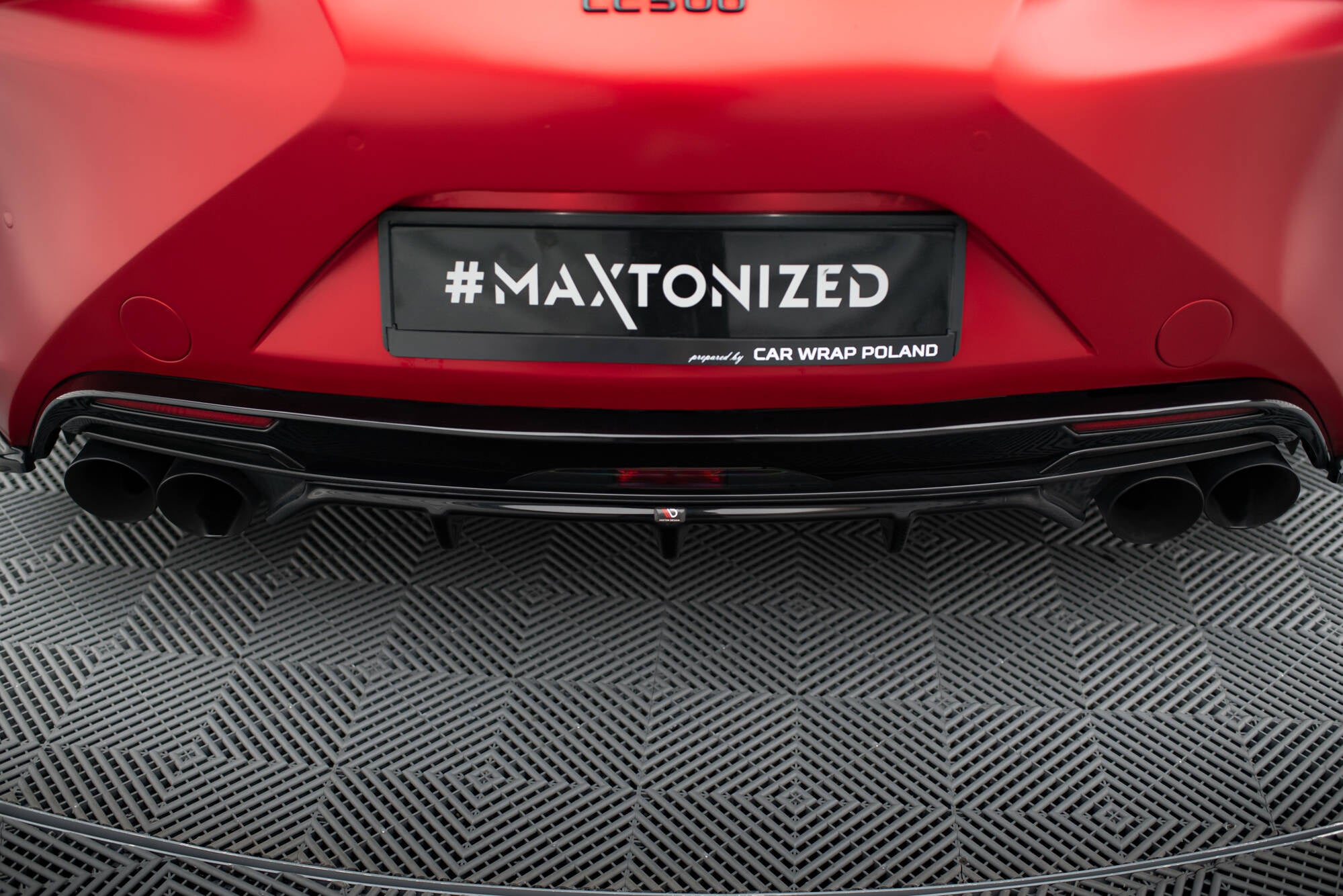Lexus Lc Rear End Rear Valance Lexus LC 500 – Maxton Design
