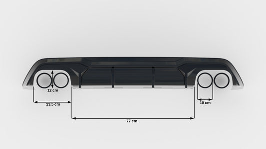 Rear Valance V.3 Cupra Formentor VZ  Mk1 / Mk1 Facelift