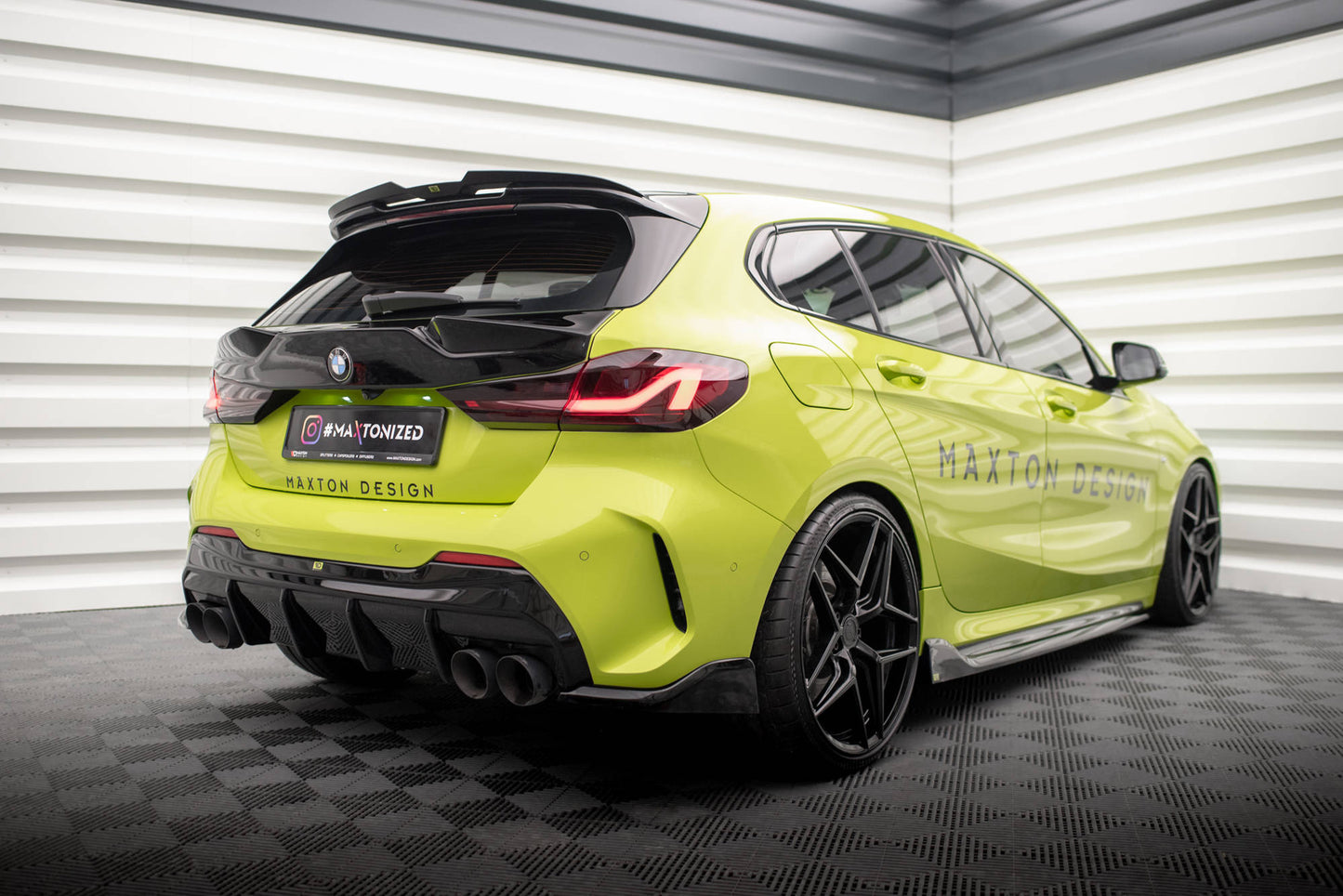 Rear Valance V.3 + Milltek Sport Exhaust BMW M135i F40