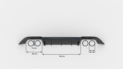 Rear Valance Volkswagen Golf R Mk7