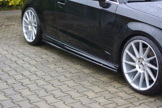 Side Skirts Diffusers Audi S3/A3 S-Line Hatchback 8V/8V Facelift