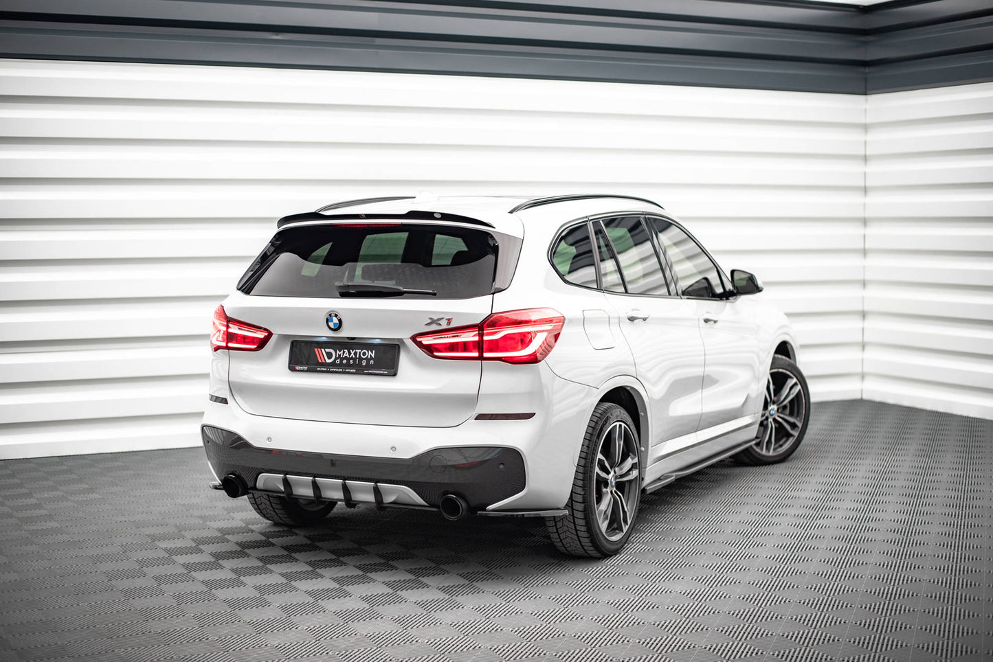 Side Skirts Diffusers BMW X1 M-Pack F48 / F48 Facelift