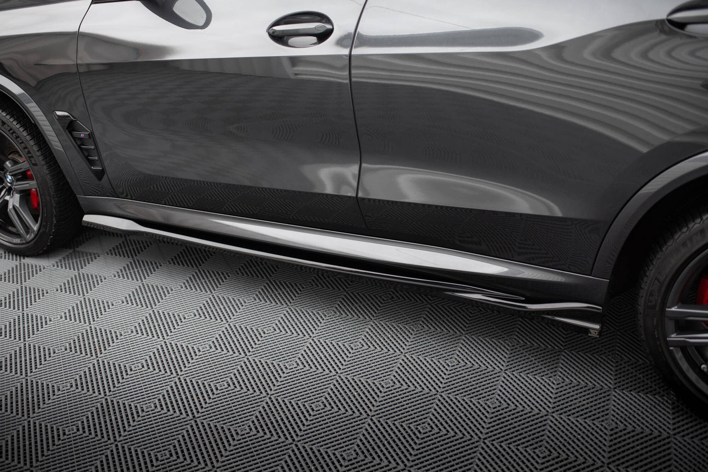 Side Skirts Diffusers BMW X5 M F95 / F95 Facelift 