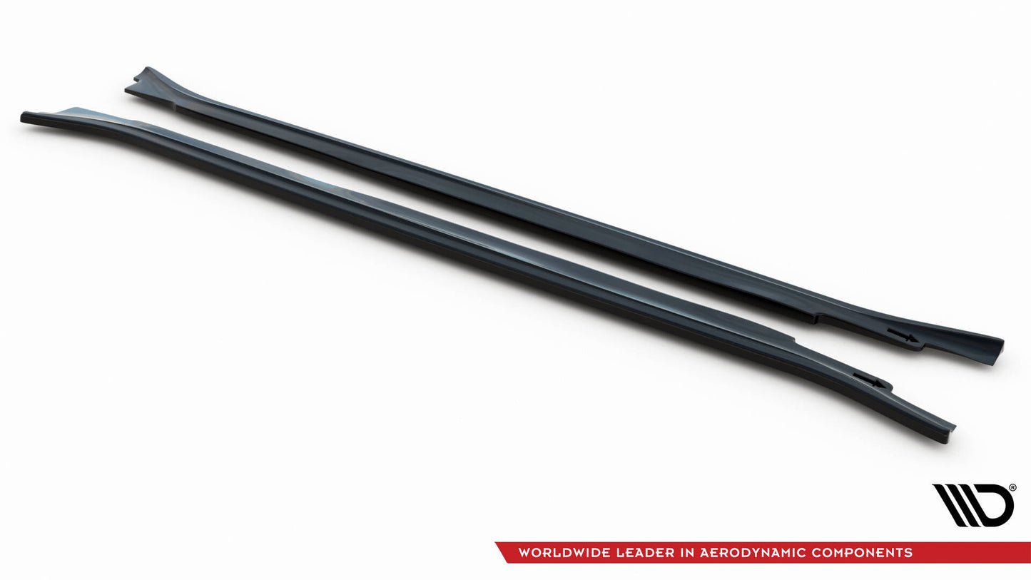 Side skirts Diffusers for BMW X5 M-Pack E70 Facelift 