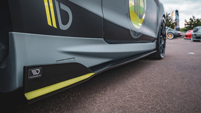 Side Skirts Diffusers Ford Fiesta 7 ST Facelift 