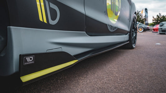 Side Skirts Diffusers Ford Fiesta 7 ST Facelift 