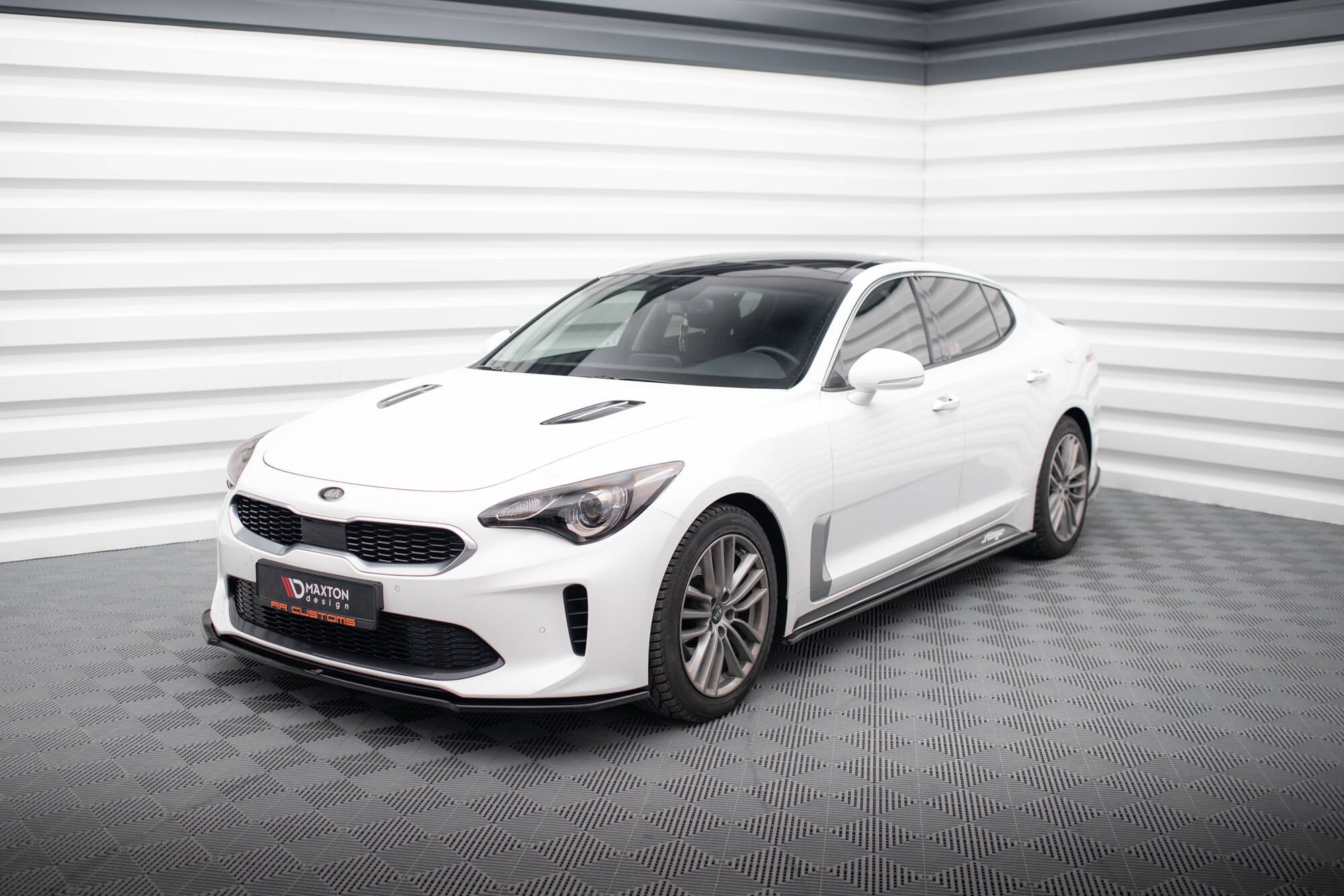Side Skirts Diffusers Kia Stinger GT / GT-Line / Standard Mk1 – Maxton ...