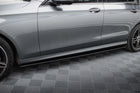 Zijskirts/diffusers Mercedes-Benz E43 AMG / AMG-Line Sedan / Stationwagen W213 / S213