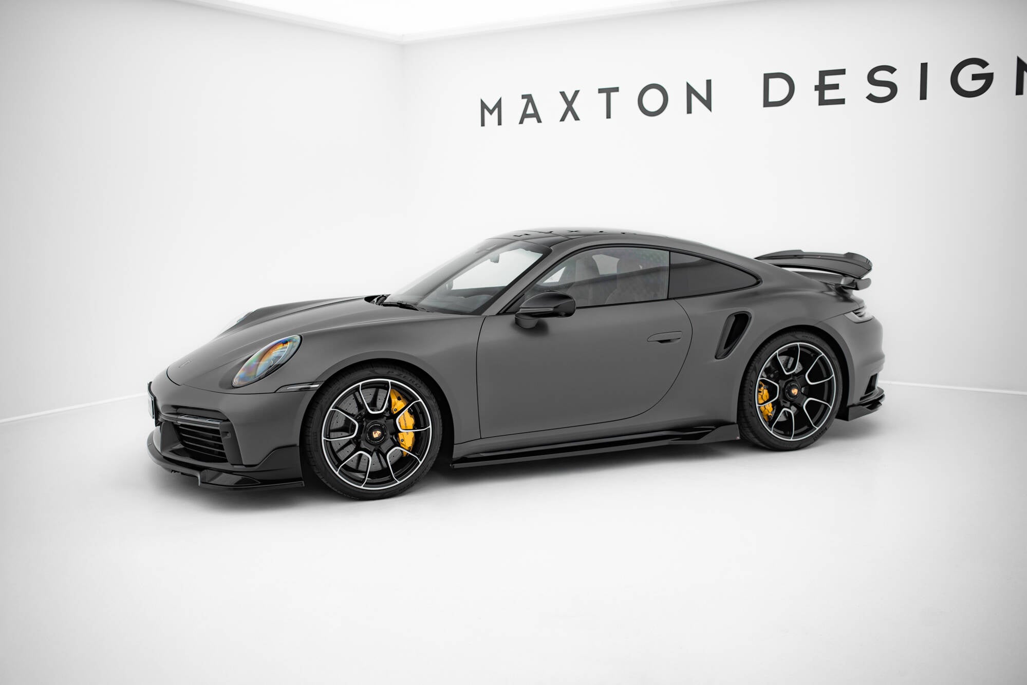 Side Skirts Diffusers Porsche 911 Turbo S Sport Package 992 – Maxton Design