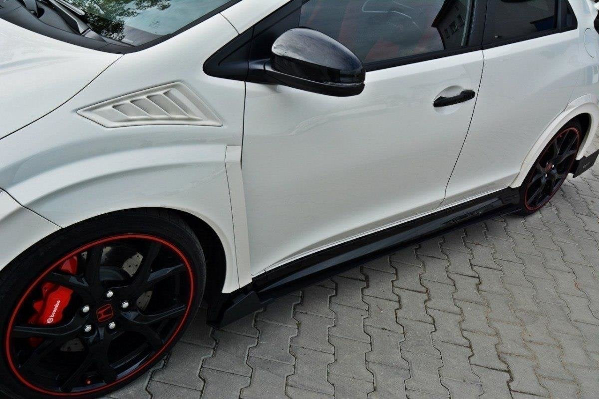 RACING SIDE SKIRTS DIFFUSERS HONDA CIVIC IX TYPE R – Maxton Design