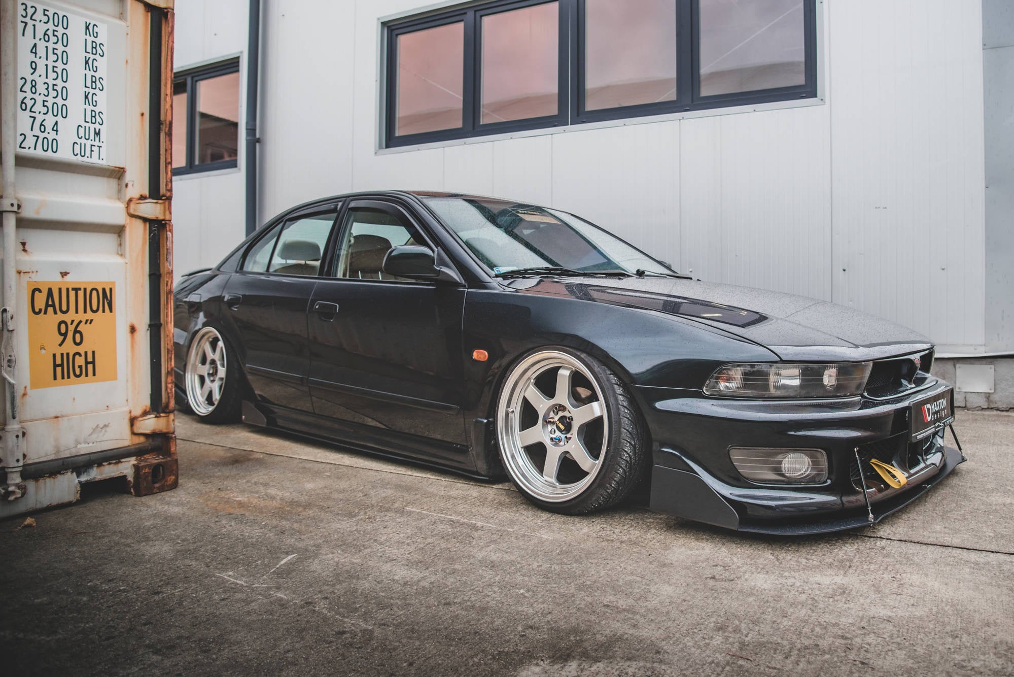 Racing Side Skirts Diffusers Mitsubishi Galant Avance Mk8 – Maxton Design