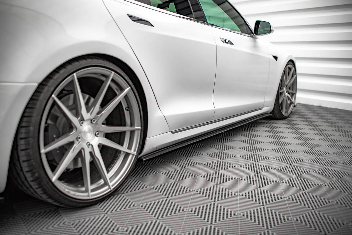 Rajouts Des Bas De Caisse compatible avec Tesla Model S Facelift ...