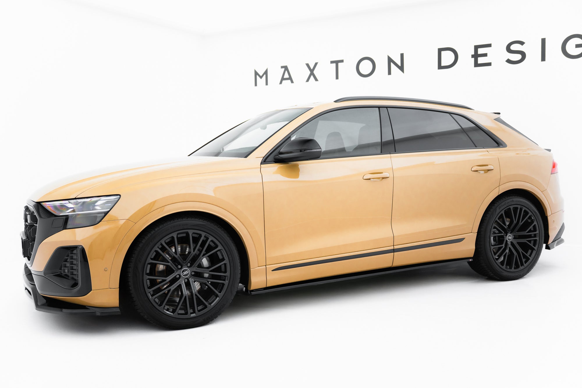 Side Skirts Diffusers V.1 suitable for Audi Q8 S-line / SQ8 Mk1