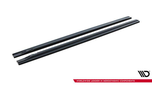 Side Skirts Diffusers V.1 Audi S4 / A4 / A4 S-Line Sedan / Avant B8 / B8 Facelift