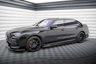 Side Skirts Diffusers V.1 BMW 740d xDrive M-pack / 740i xDrive M-Pack G70