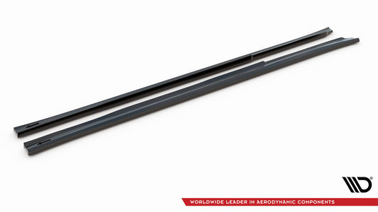 Side Skirts Diffusers V.1 for BMW X3 M40d / M40i / M-Pack G01 