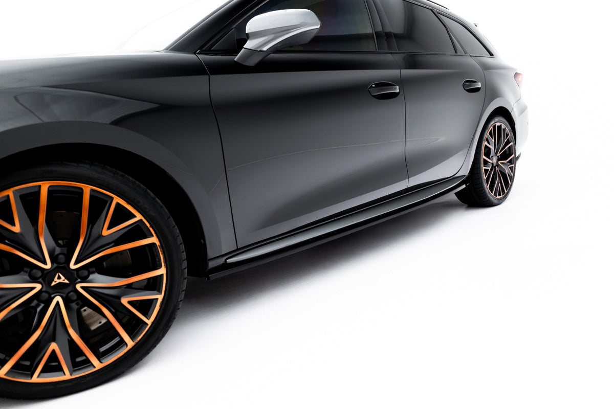 Side Skirts Diffusers V.1 suitable for Cupra Leon ST / Hatchback Aero ...