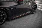 Side Skirts Diffusers V.1 Nissan 370Z Nismo Facelift