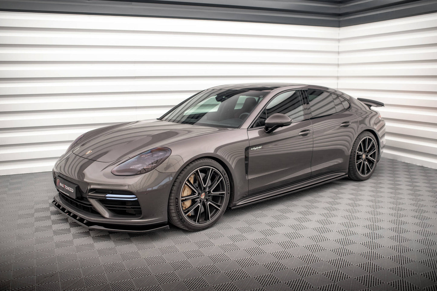 Side Skirts Diffusers V.1 Porsche Panamera Turbo S E-Hybrid / Panamera E-Hybrid / Panamera 4S 971