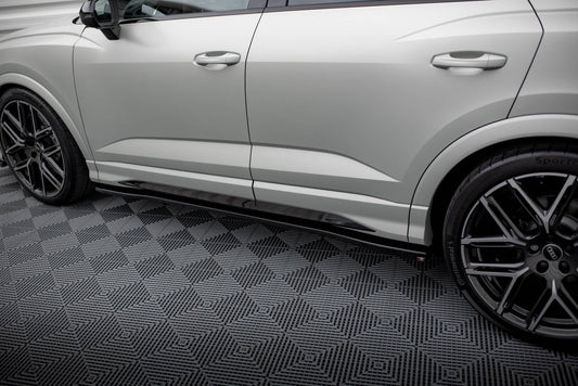 Side Skirts Diffusers V.2 Audi Q3 S-Line / RSQ3 Sportback / SUV F3